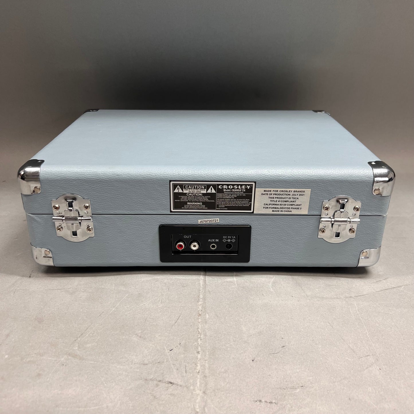 Crosley Record Player Wired, Bluetooth CR8005F-TN