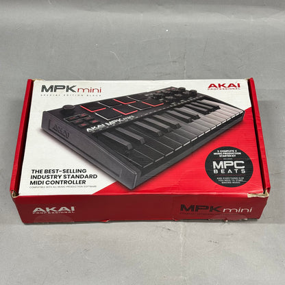 AKAI MPK Mini USB Keyboard Controller Special Edition Black