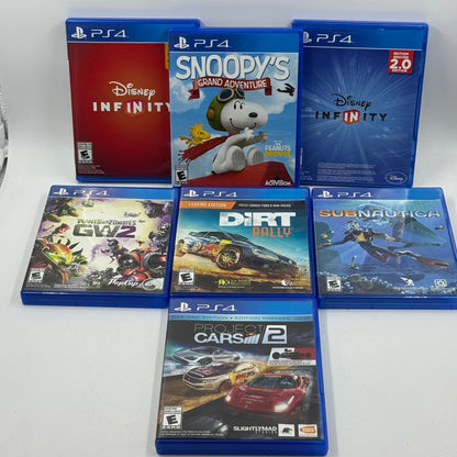 Lot of 7 Sony PlayStation 4 PS4 Games