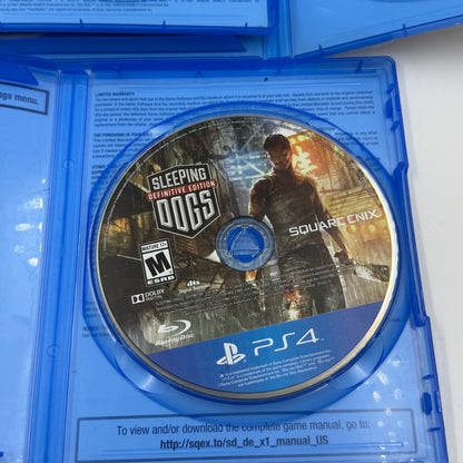 Lot of Sony 3 PlayStation 4 PS4 Game Bundle