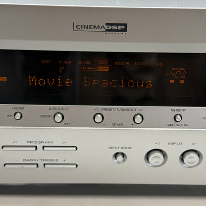 Yamaha Natural Sound AV Receiver HTR-5930 Silver