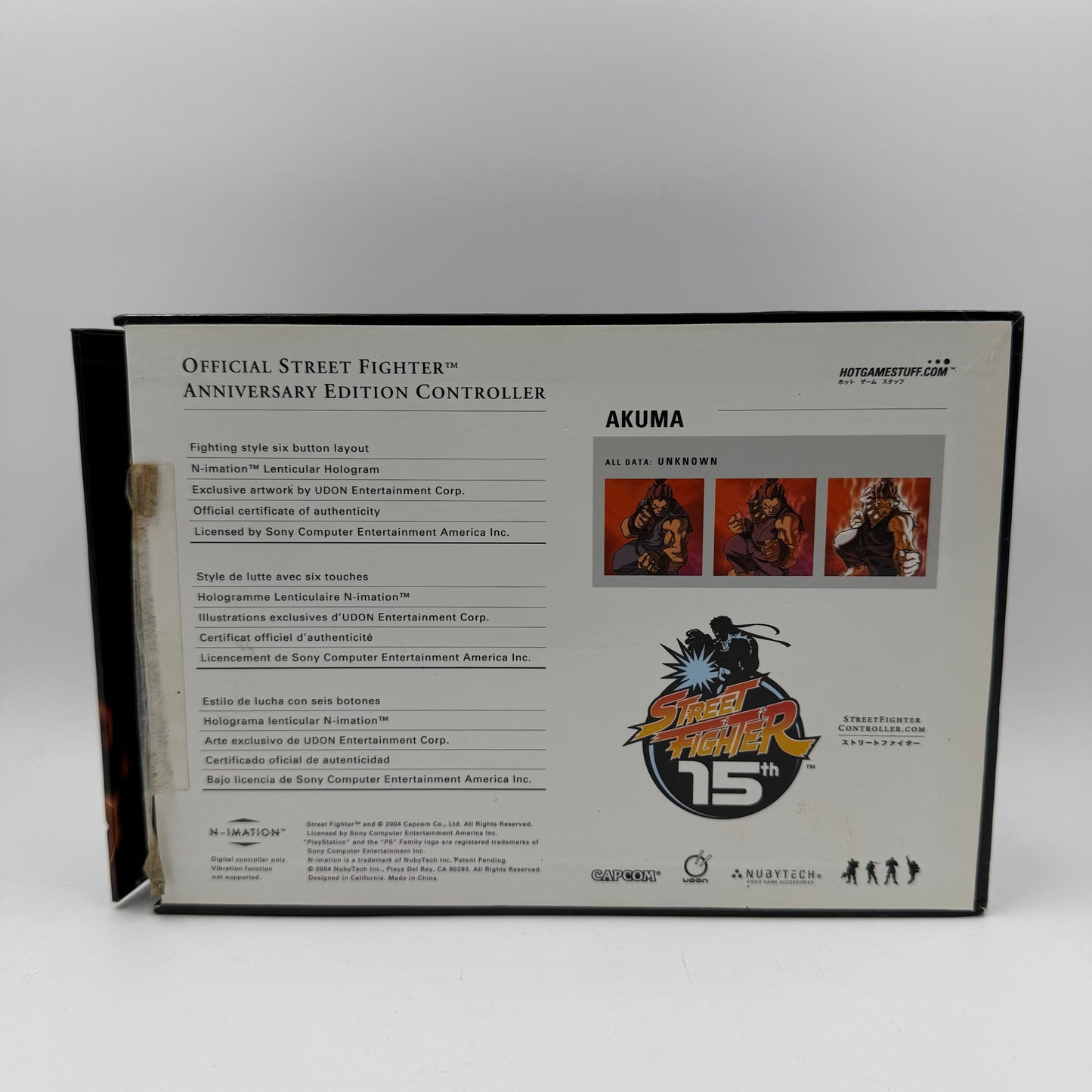 Capcom Street Fighter 15th Anniversary Controller Black Controller