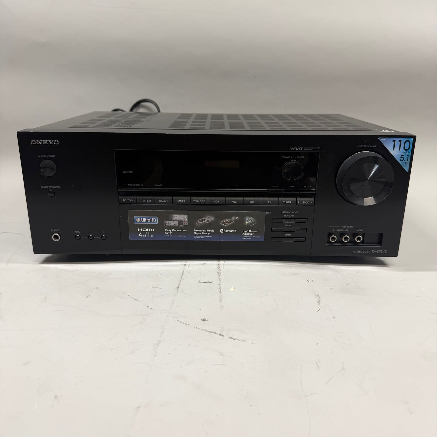 Onkyo AV Receiver TX-SR343
