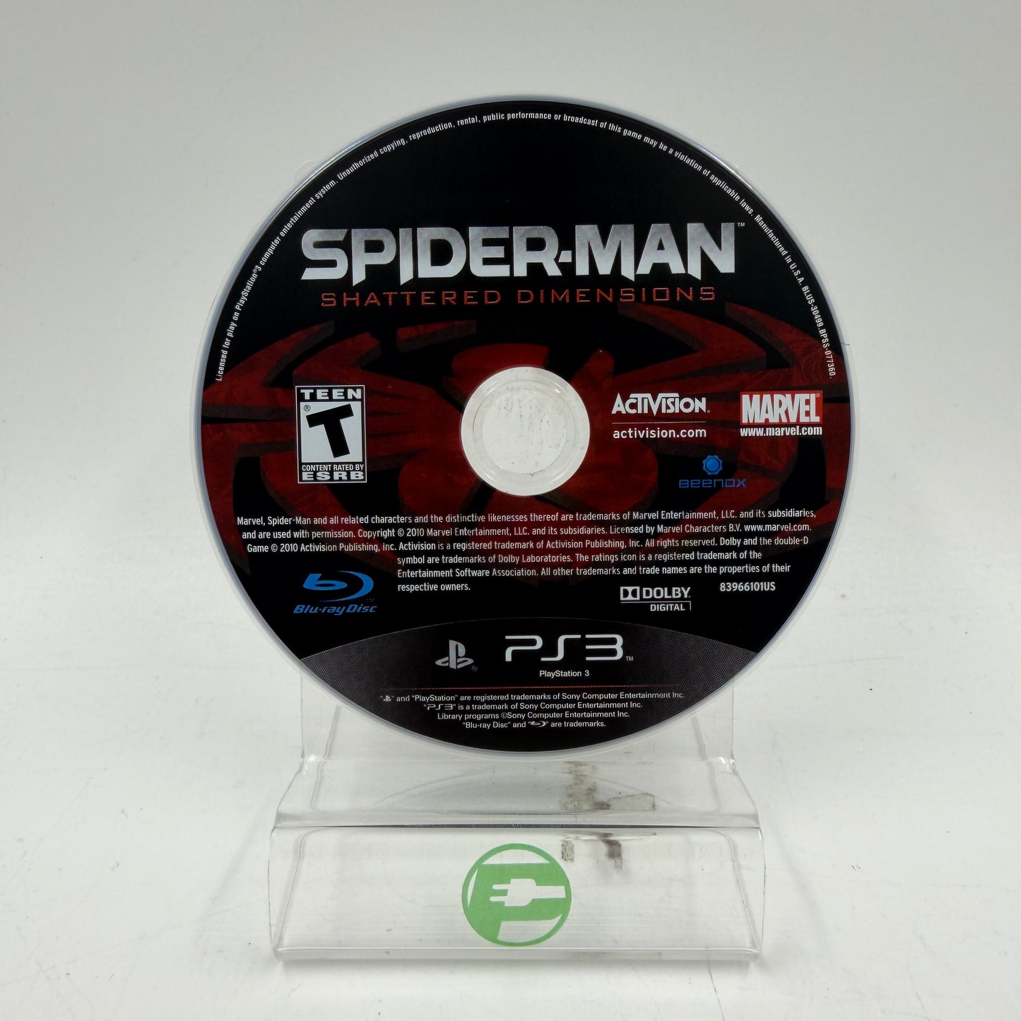 Spiderman: Shattered Dimensions (Sony PlayStation 3 PS3, 2010)