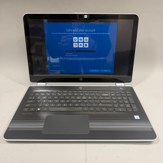 HP Pavilion 15-BK152NR 15.6" Core i5-7200U 2.7GHz 8GB RAM 1TB SSD