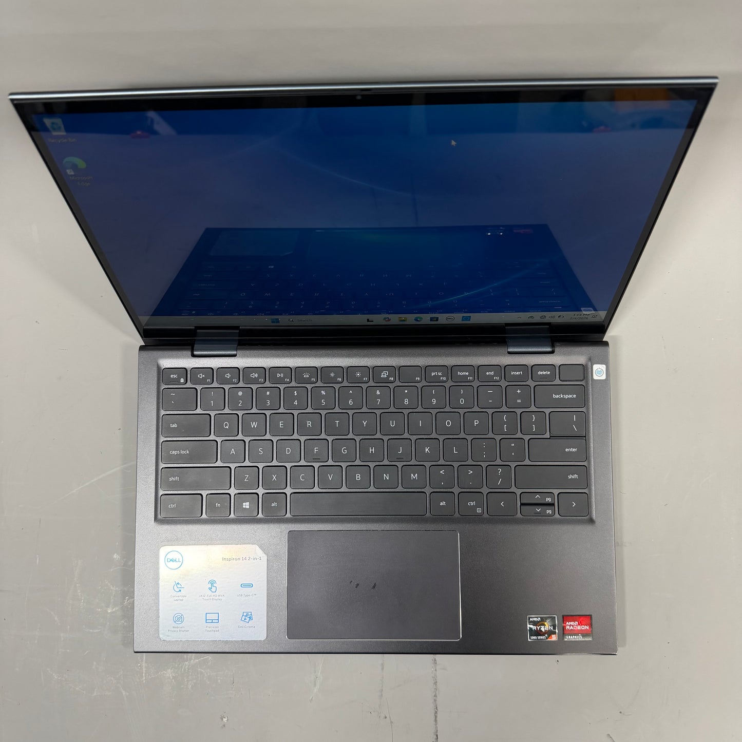 Dell Inspiron 2-IN-1 14" Ryzen 5 5500U 2.1GHz 8GB RAM 256GB SSD radeon Graphics