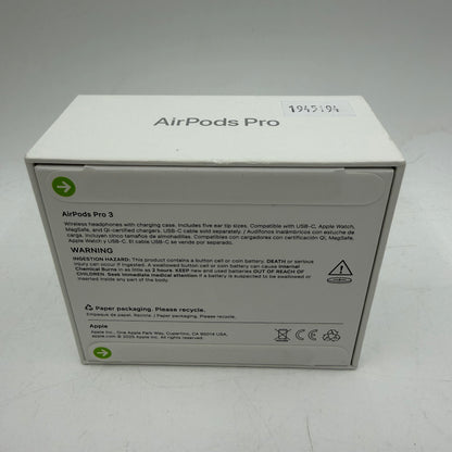 New Apple AirPods Pro 3rd Gen with MagSafe Charging Case A3122 A3064 A3063 