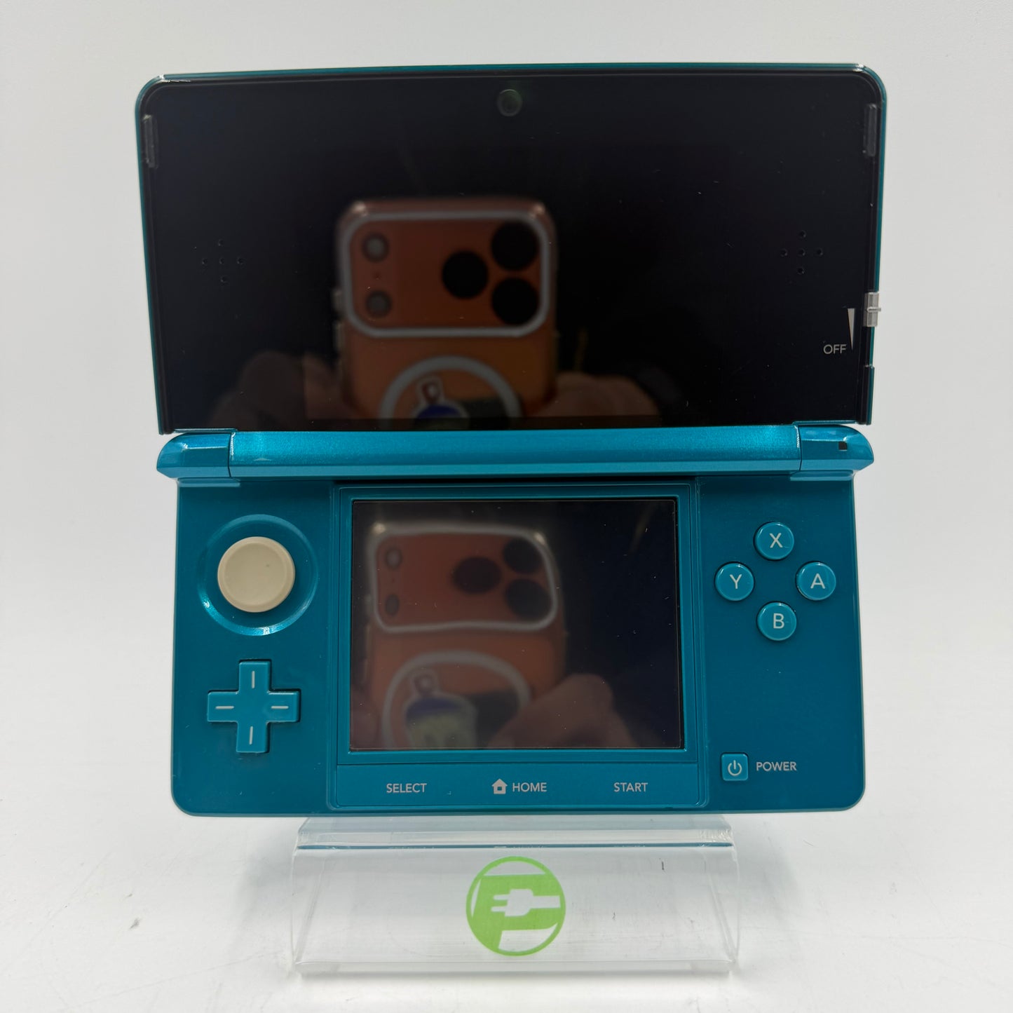 Nintendo 3DS Handheld Game Console CTR-001 Aqua Blue