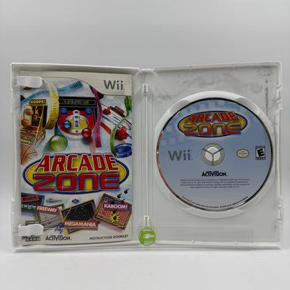 Arcade Zone & Wii Fit Plus Lot of 2 Nintendo Wii Games