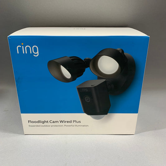 New Ring Floodlight Cam Wired Plus