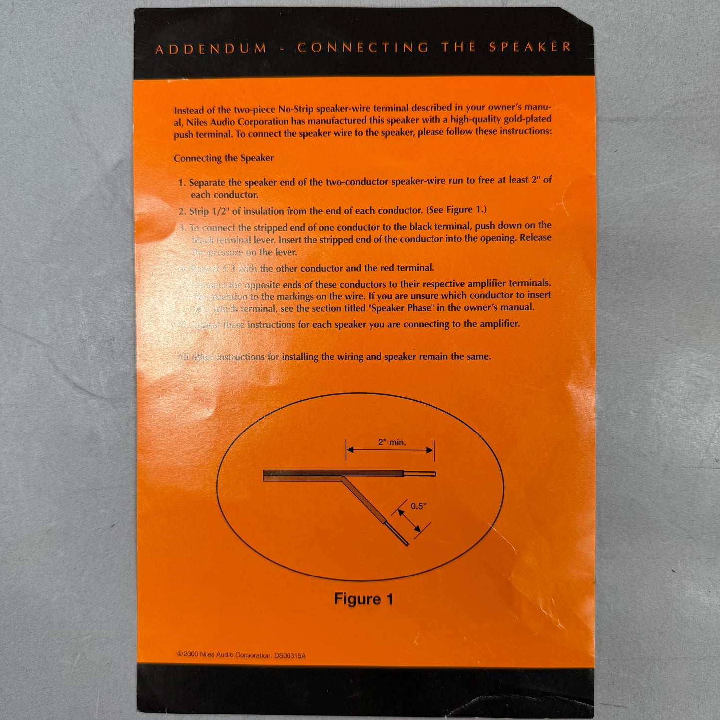 Niles Stereo Input Outdoor Speaker White CM6SI