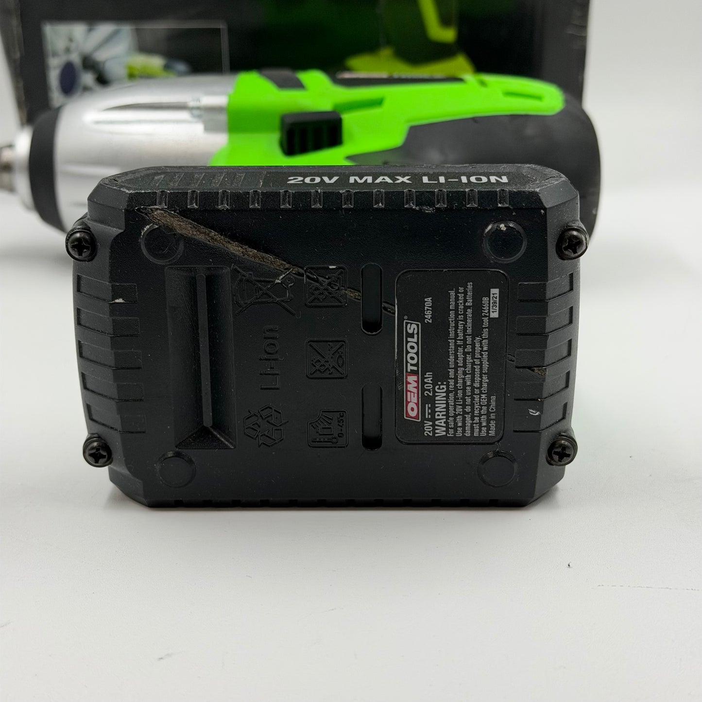 OEM Tools 24670 20V 1/2" Cordless Impact Wrench