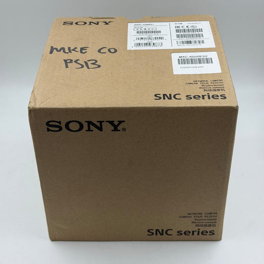 New Sony Network Camera Dome Security Camera SNC-EM631 Unclaimed
