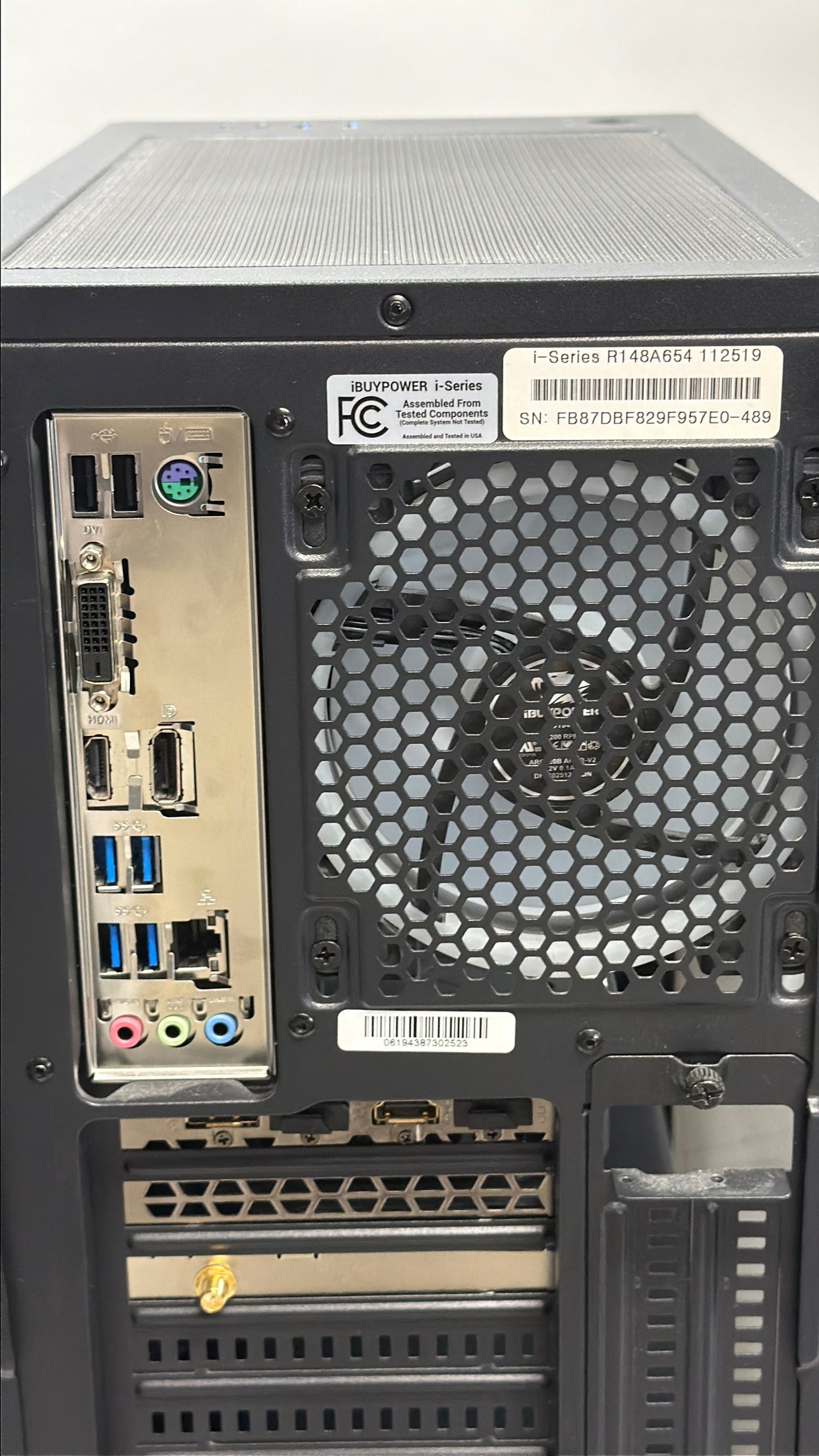 iBuyPower PC Core i5-9400F 2.90GHz 8GB RAM 240GB SSD Nvidia GeForce GTX 1660
