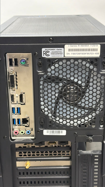 iBuyPower PC Core i5-9400F 2.90GHz 8GB RAM 240GB SSD Nvidia GeForce GTX 1660
