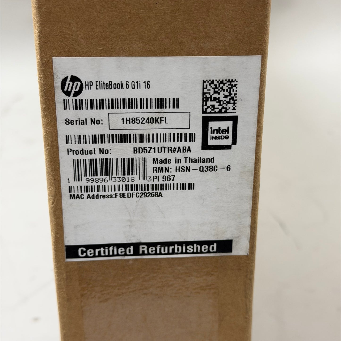 HP EliteBook 6 G1I 16 16" Ultra 5 225U 2.40GHz 16GB RAM 512GB SSD Silver