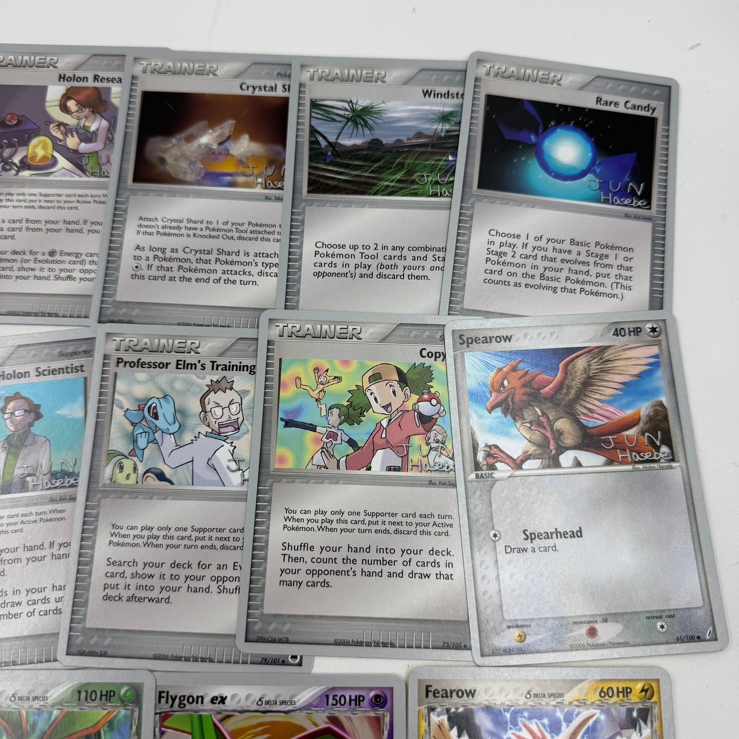 Pokémon TCG Card 21 Jun Hasebe World Champion Card Bundle