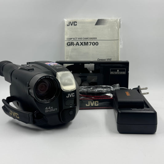 JVC Compact VHS 4K Video Camcorder GR-AXM700U
