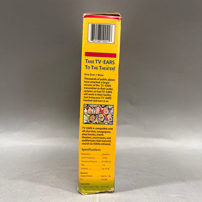 New Tv Ears 1.0 Wireless 11641