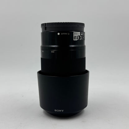 Sony E 55-210mm f/4.5-6.3/55-210 OSS E-Mount Optical Steady Shot Auto Lens