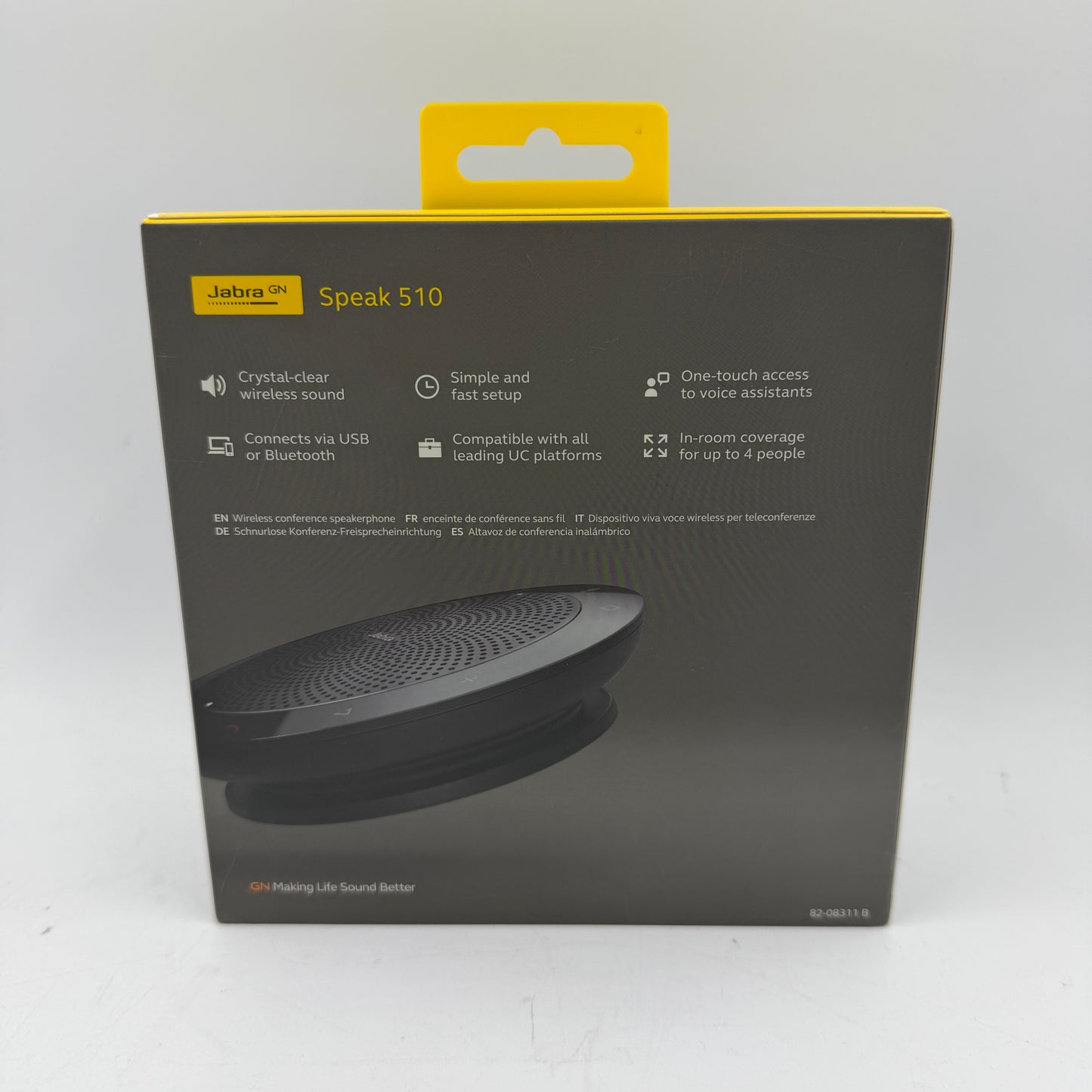Jabra Speak 510 Bluetooth Speaker Black PHS002W