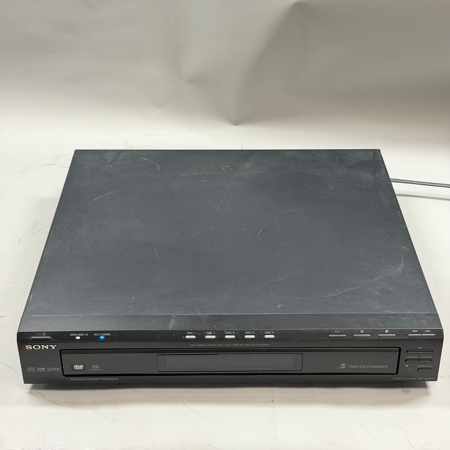Sony 5 Disc CD/DVD Player DVP-NC80V