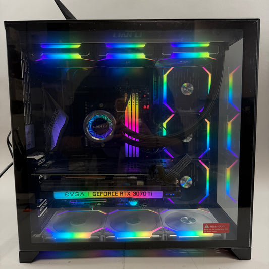 LIAN LI 011 Ryzen 9 5950X 3.40GHz 64GB RAM 1TB SSD Nvidia Geforce RTX 3070 Ti