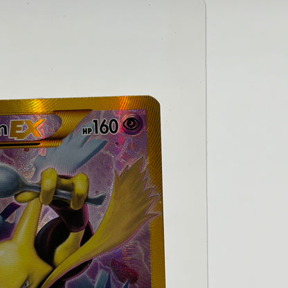 Pokémon TCG Fates Collide Alakazam EX 125/124 Holo English