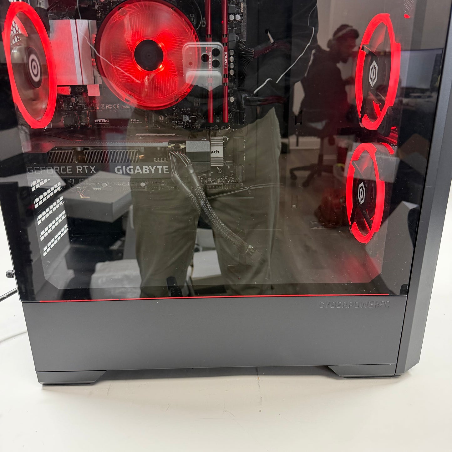 CyberPower PC Ryzen 5 5500 3.60GHz 16GB RAM 1TB SSD Gigabyte GeForce RTX 3060