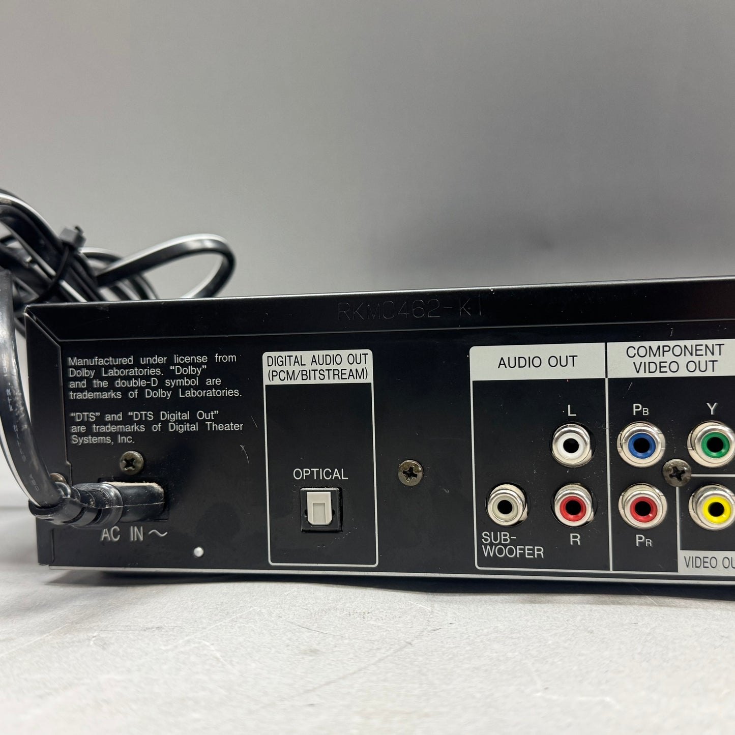 Panasonic DVD-CV52 DVD Player