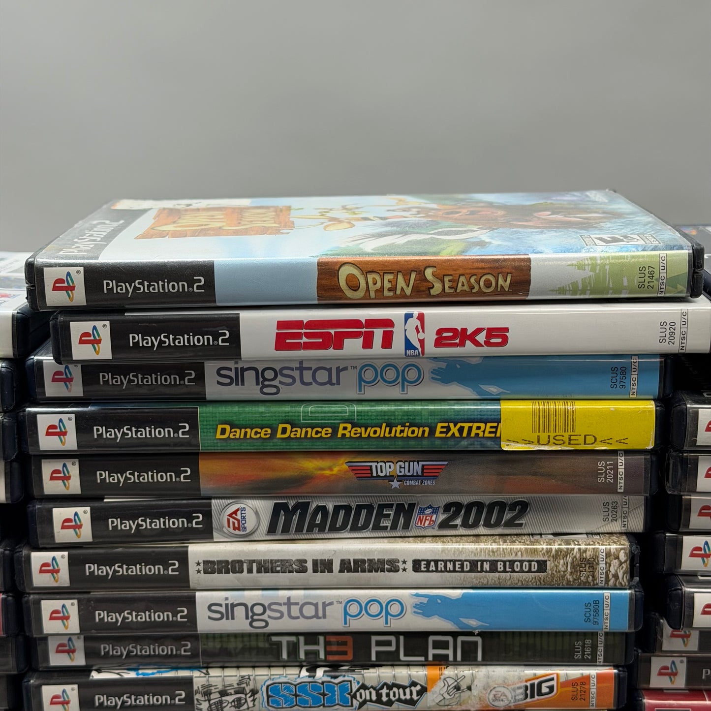 Lot of 100 Sony PlayStation 2 PS2 Games UNTESTED