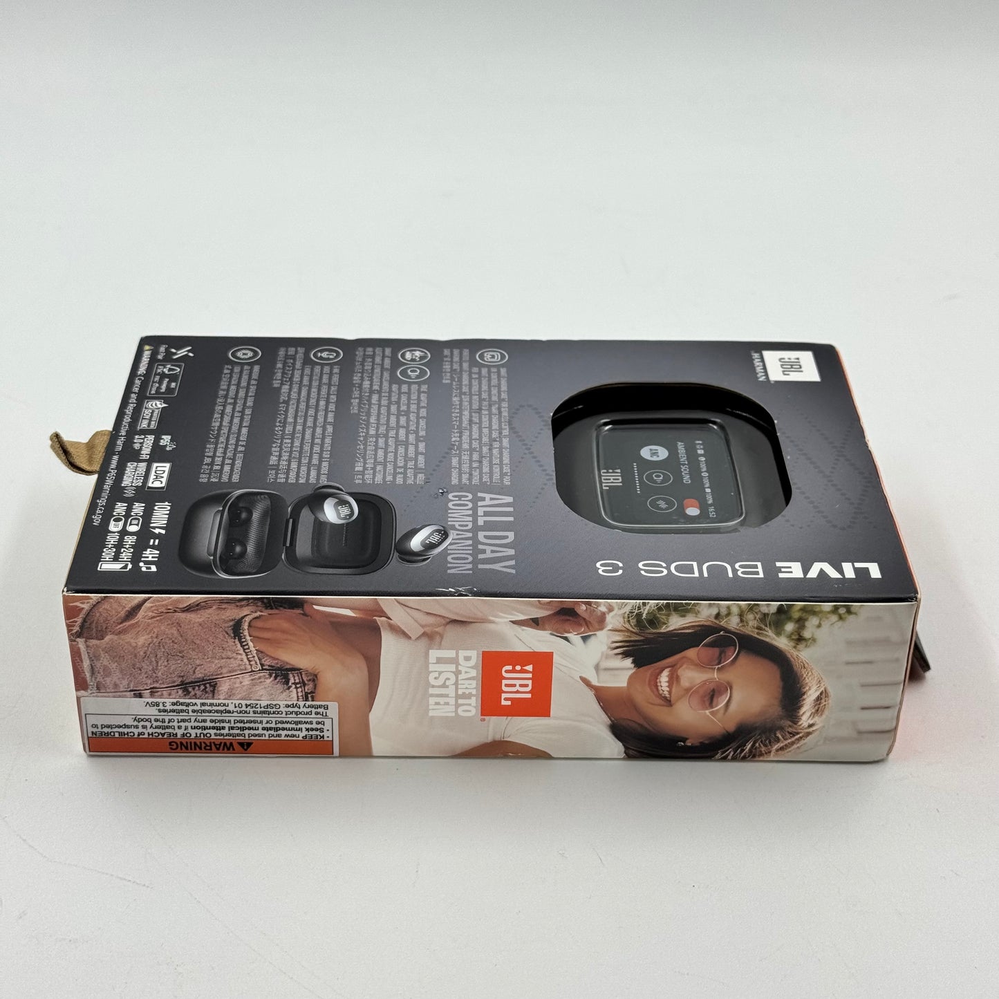 New JBL Live Buds 3 Wireless Active Noise Canceling Earbuds Black