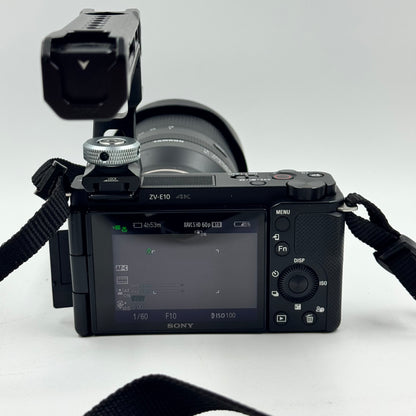Sony Alpha ZV-E10 24MP Mirrorless Digital Camera w/Tamron 18-300mm F/3.5-6.3 Di III-A VC VXD
