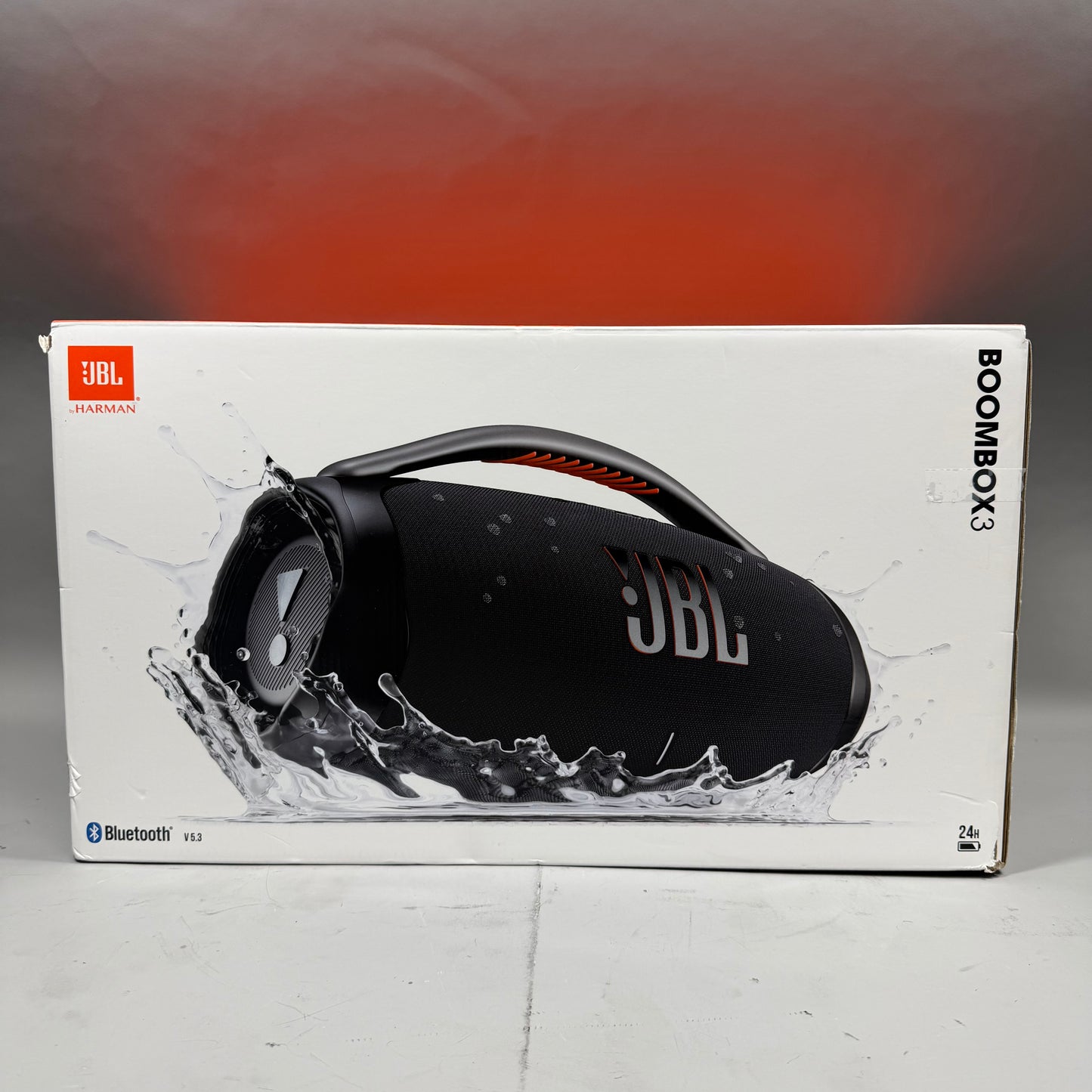 JBL Boombox 3 Portable Party Speaker Black JBLOOMB0X3BLKM