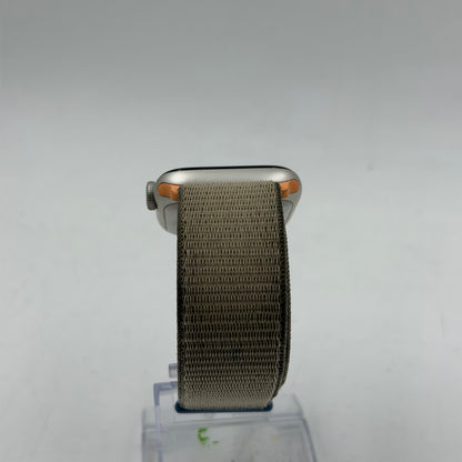 Unlocked Apple Watch SE 2 Gen 44MM Starlight Aluminum Aftermarket Band MNPX3LL/A