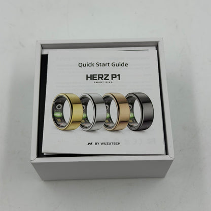WUZUTECH Herz P1 Smart Ring Midnight Black Size 11