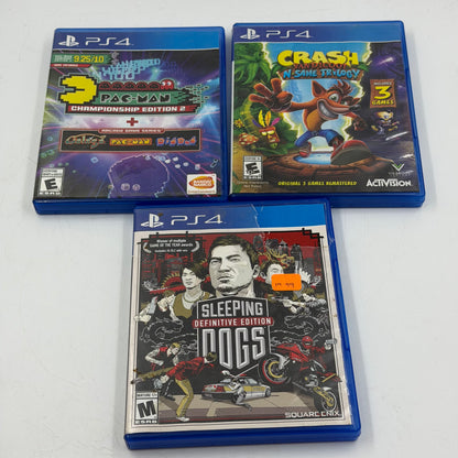 Lot of Sony 3 PlayStation 4 PS4 Game Bundle
