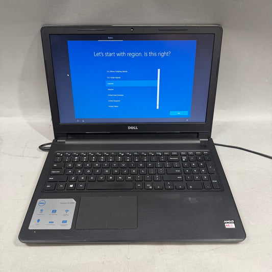 Dell Inspiron 3000 15.6" A6-9200 2.0GHz 4GB RAM 500GB HDD Radeon R3