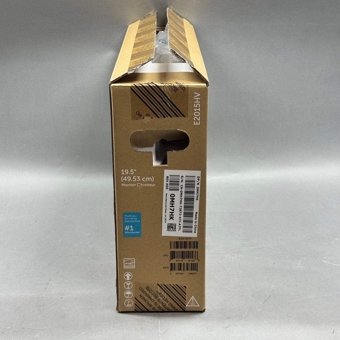 Dell "19.5" E2015HV FHD TN 60Hz LED Monitor