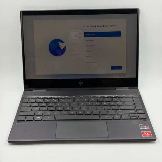 HP Envy x360 13Z-AR000 13.3" Ryzen 5 3500U 2.10GHz 8GB RAM 256GB SSD
