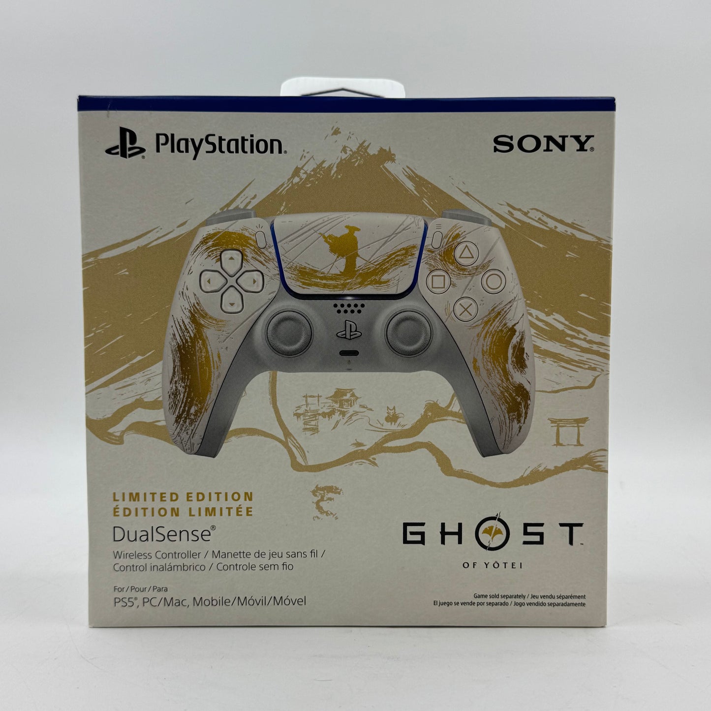 New Sony PlayStation 5 PS5 Dualsense Wireless Controller Ghost of Yotei Gold