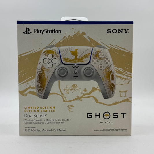New Sony PlayStation 5 PS5 Dualsense Wireless Controller Ghost of Yotei Gold