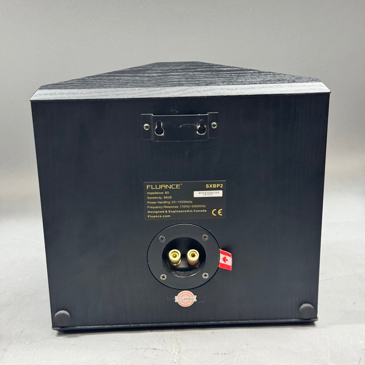 FLUANCE SXBP2 Surround Sound Speaker Black