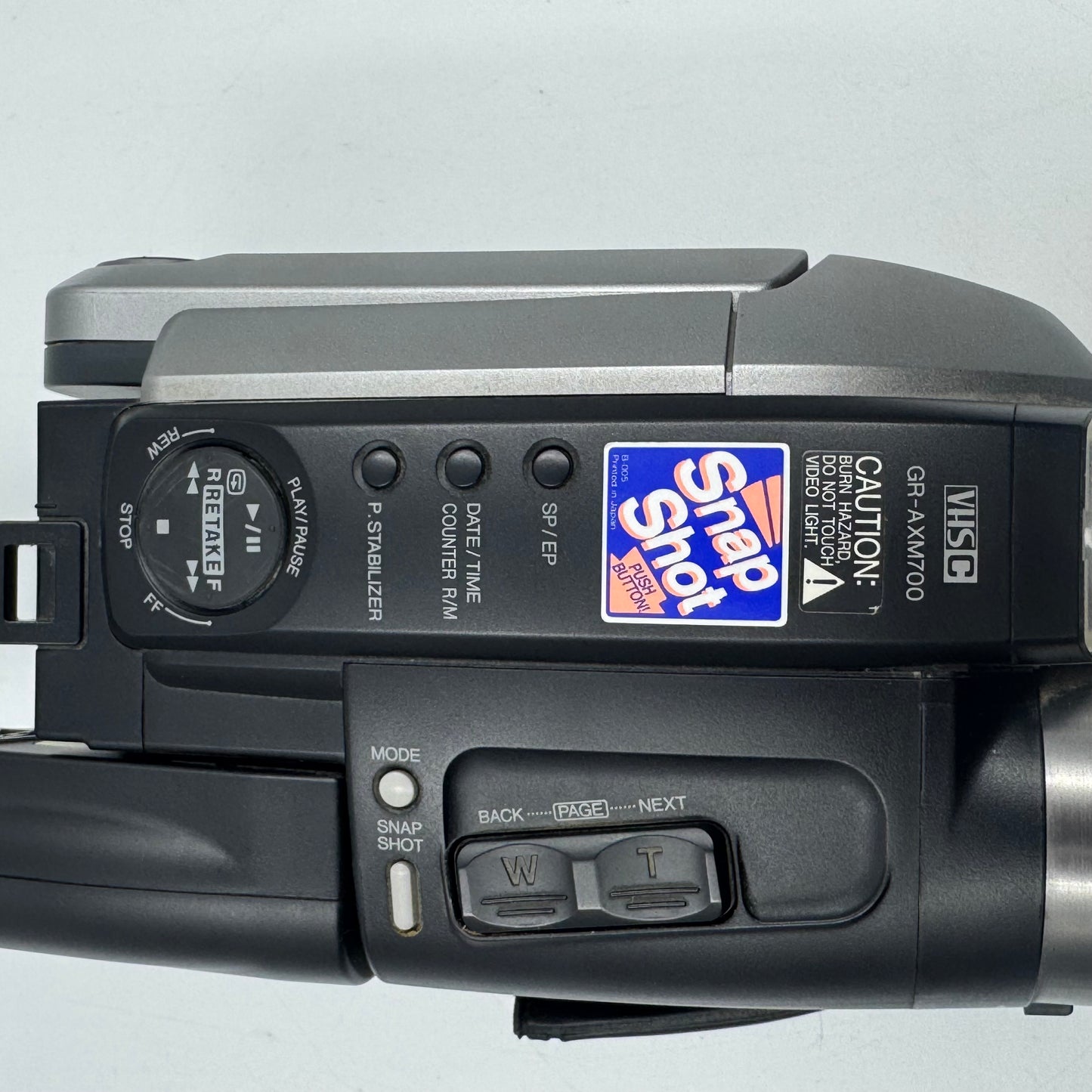 JVC Compact VHS 4K Video Camcorder GR-AXM700U