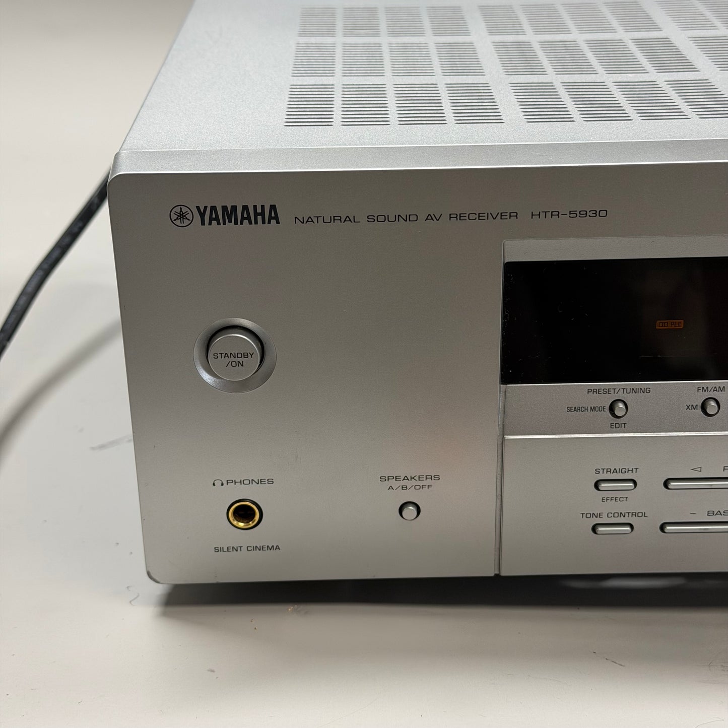 Yamaha Natural Sound AV Receiver HTR-5930 Silver