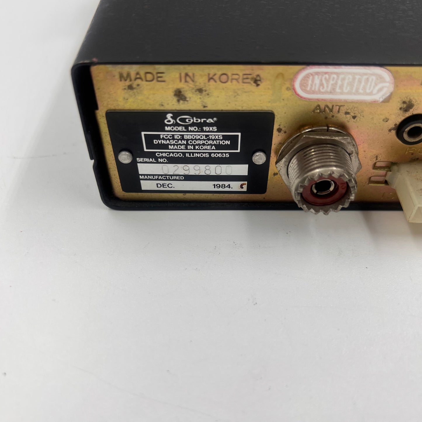 Cobra CB Radio Wired 19XS