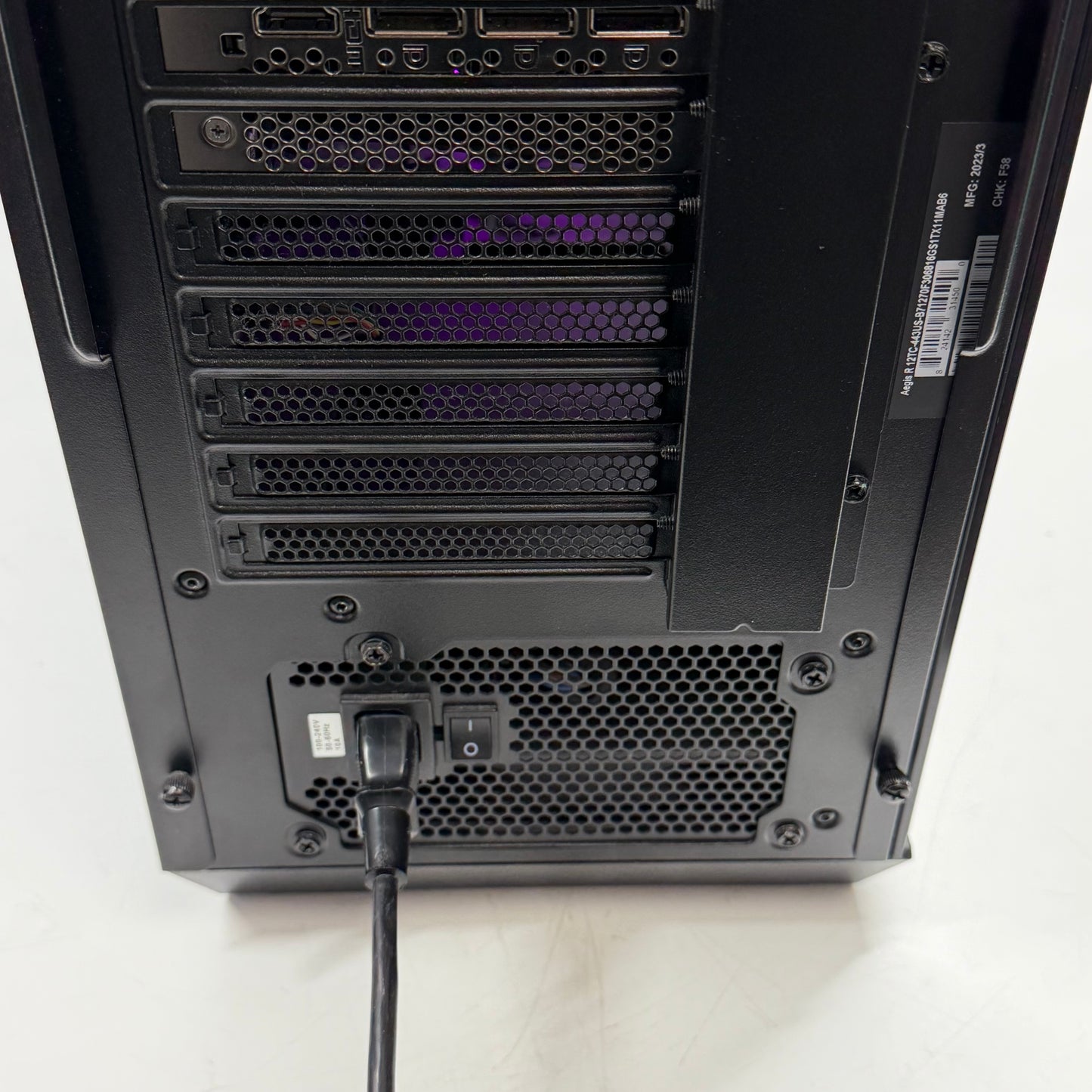 MSI Custom PC Core i7-12700F 2.10GHz 16GB RAM 1TB SSD Nvidia GeForce RTX 3060