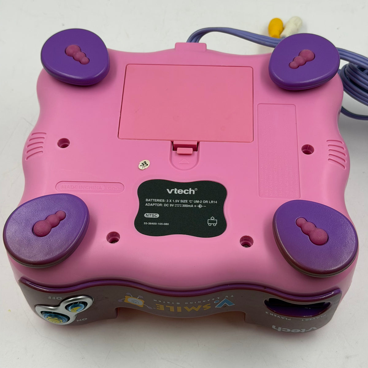 Vtech V Smile TV Learning System Console 53-36400-105-080