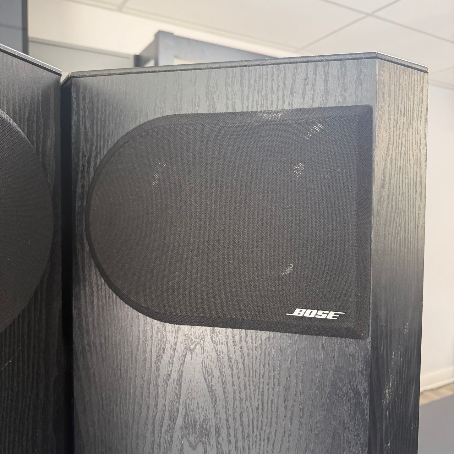 Bose 401 Direct Reflecting Speakers with Stereo Space Array Tower Speakers Black