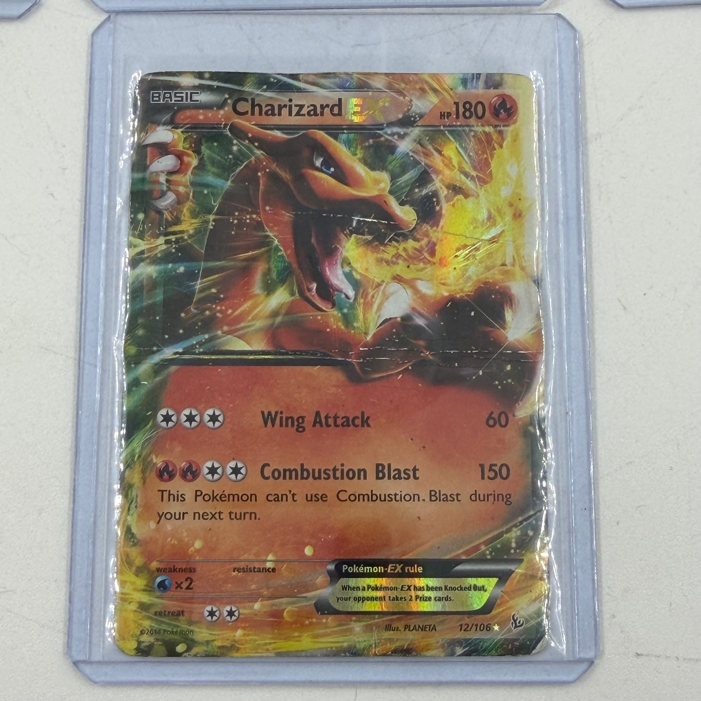 Pokémon TCG Lot of 10 EX Cards Full Art Zekrom 97/99 & Full Art Alakazam 125/124